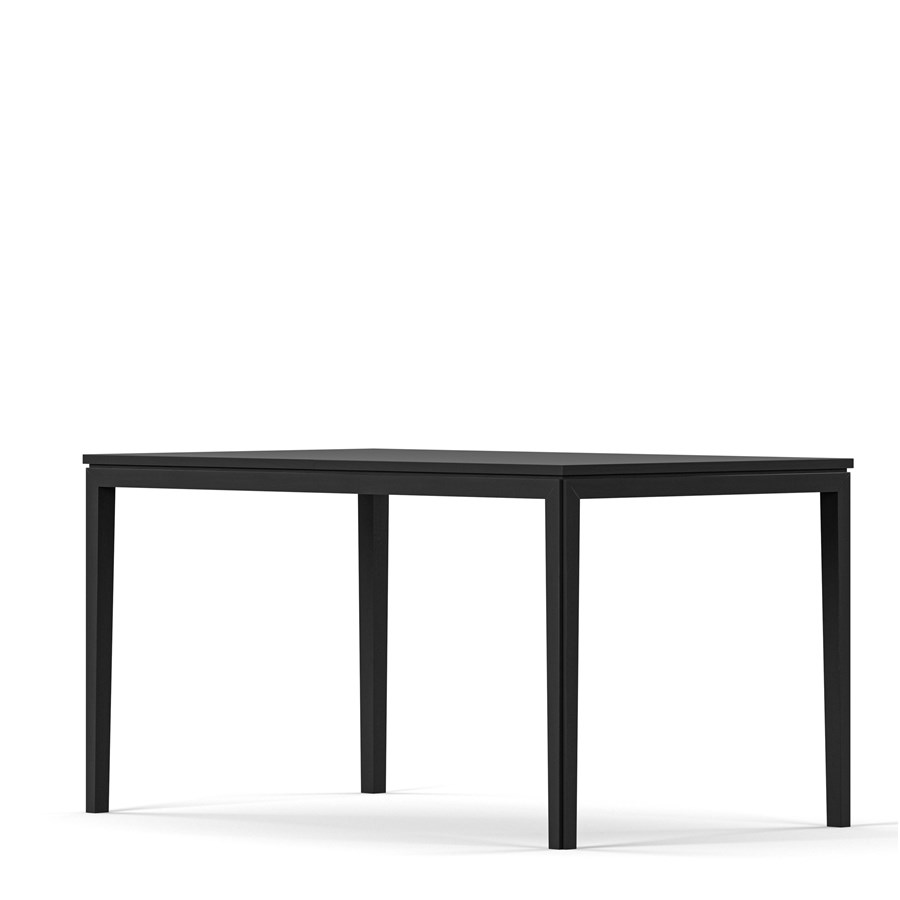 Edge 2.0 matbord 140 cm svart
