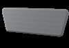 Vägghängd gavel Retro 140 cm