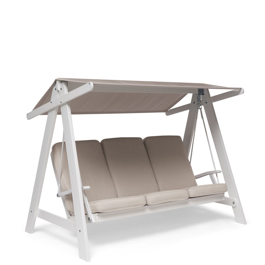 Aspö hammock vit/beige