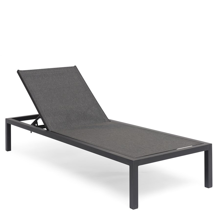 Hånger solsäng svart