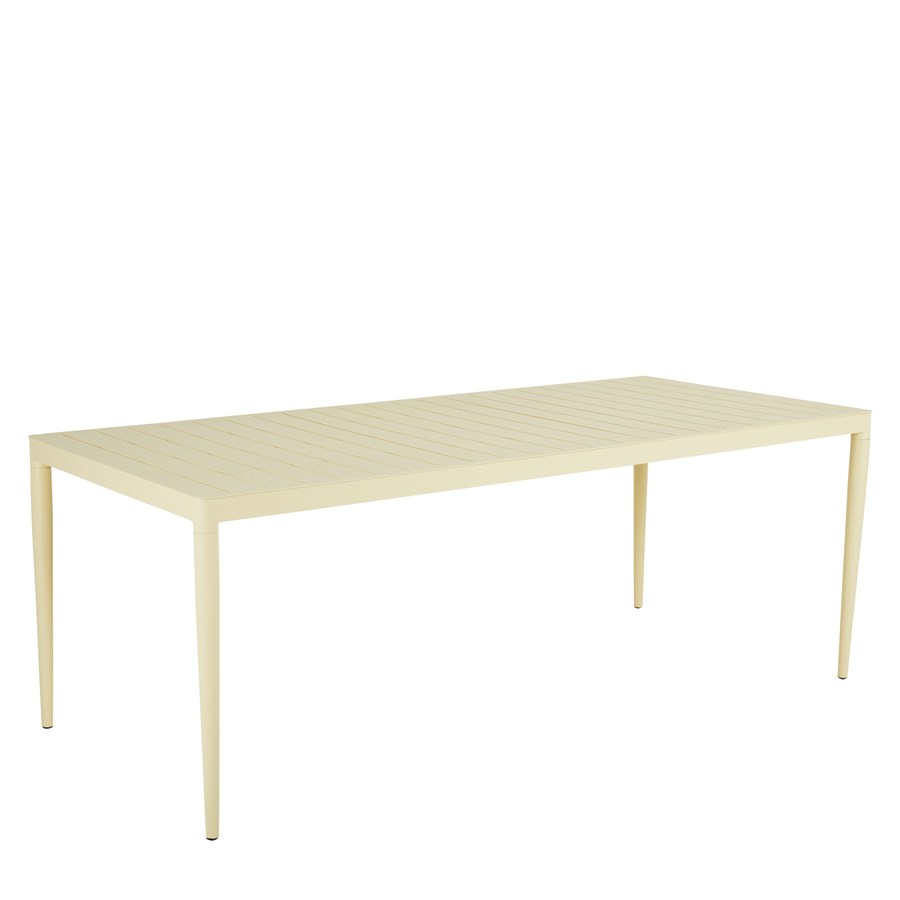 Bigby matbord gul 195 cm