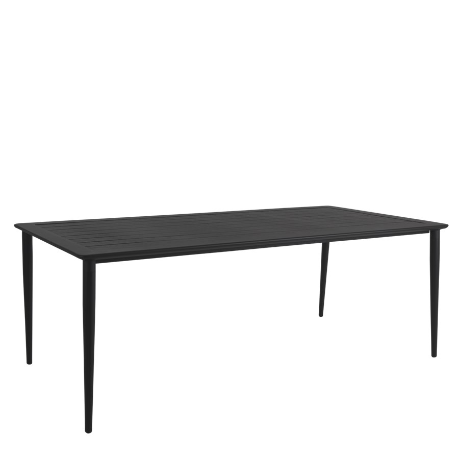 Nimes matbord 200 cm svart