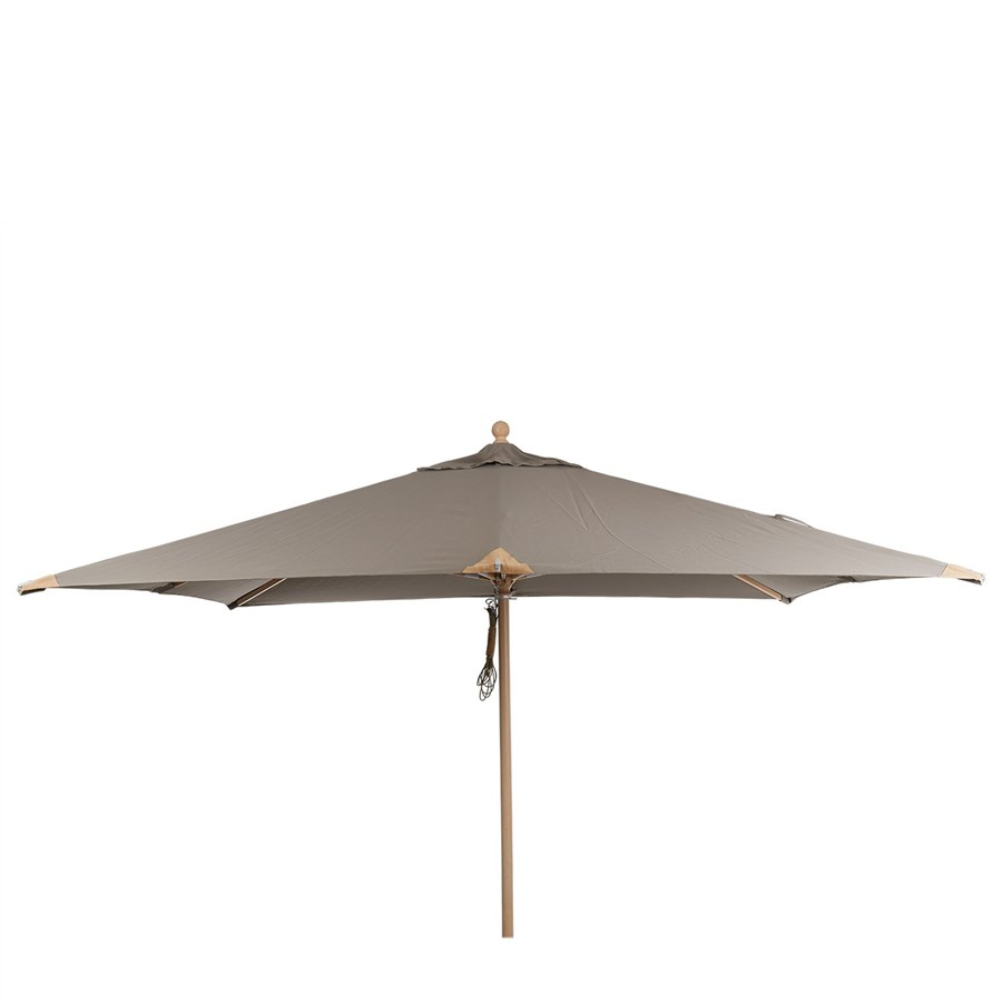 Como parasoll taupe 3x3 meter