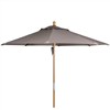 Reggio parasoll taupe 3 meter