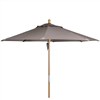 Reggio parasoll taupe 3 meter