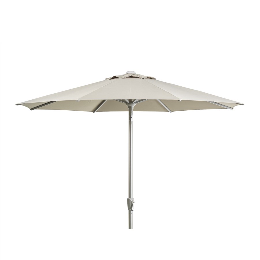 Abriola parasoll taupe Ø330